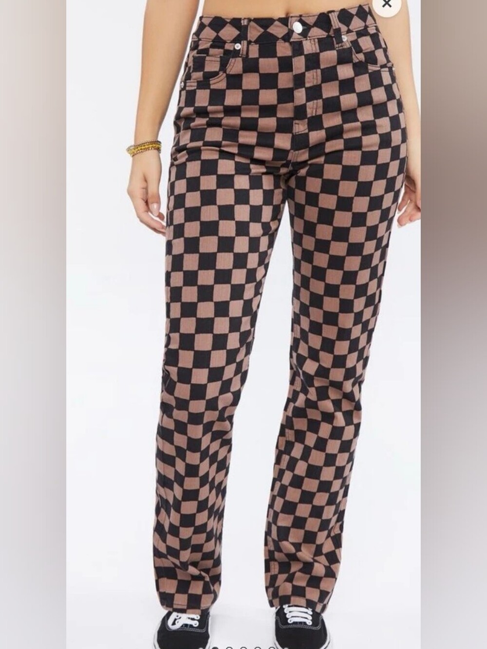 Forever 21 Checkered Pants